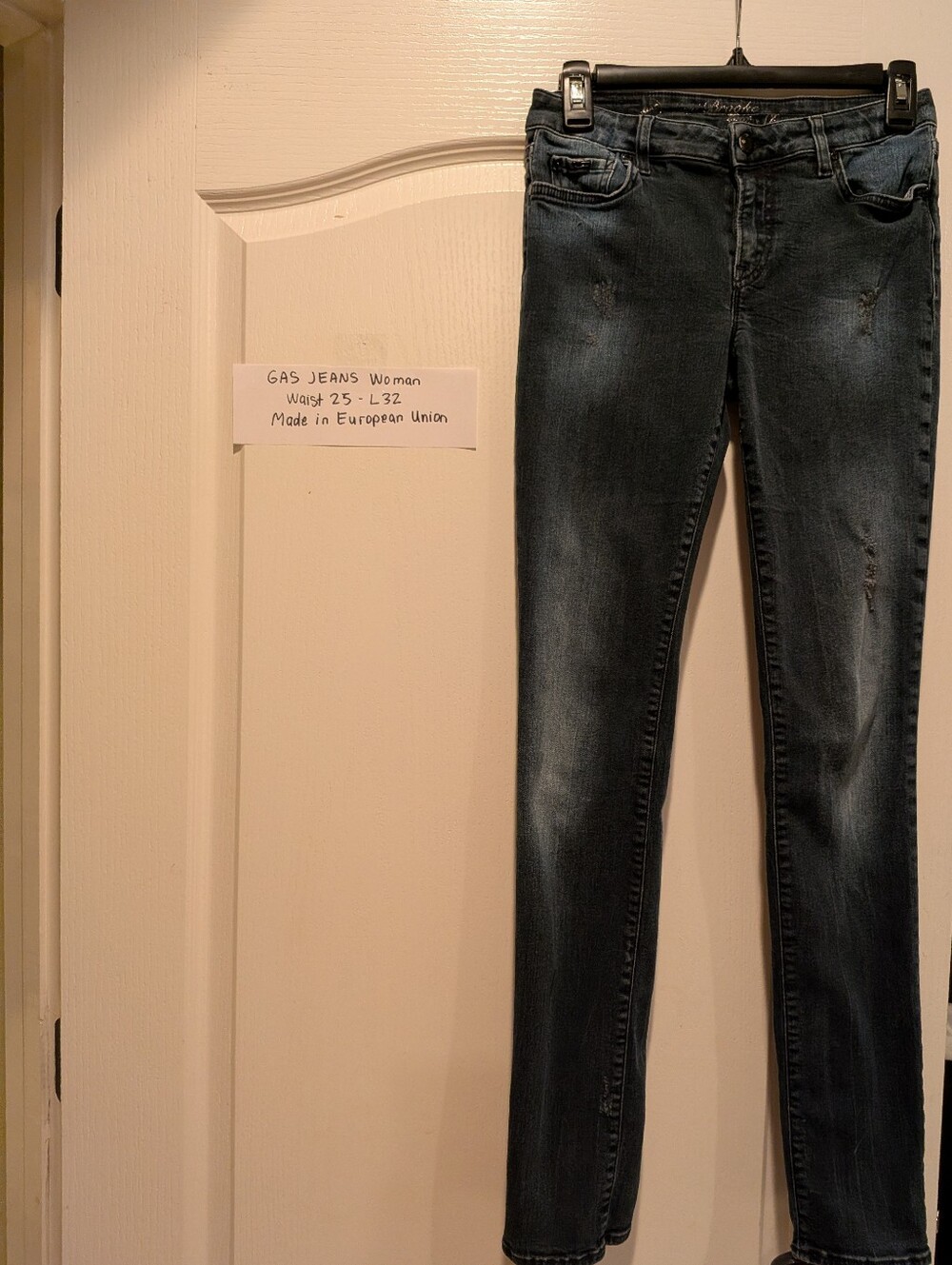 GAS Jeans Women - Women's Skinny Jeans in Dark Blue Wash (Made In European Union